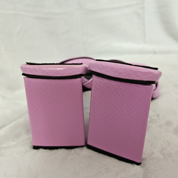 Azalea Wang Pink Mules - Picture 3 of 5